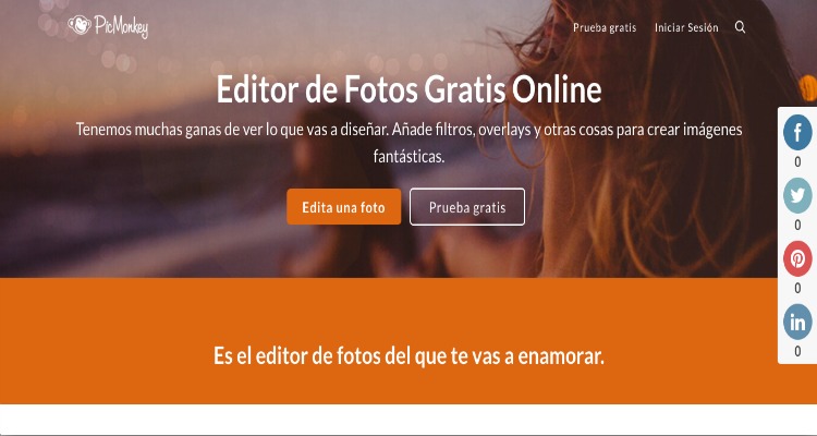 Descubre PicMonkey, una herramienta gratis para editar tus imágenes online