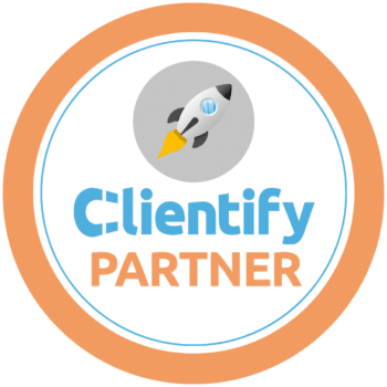 crm clientify partner insignia plata